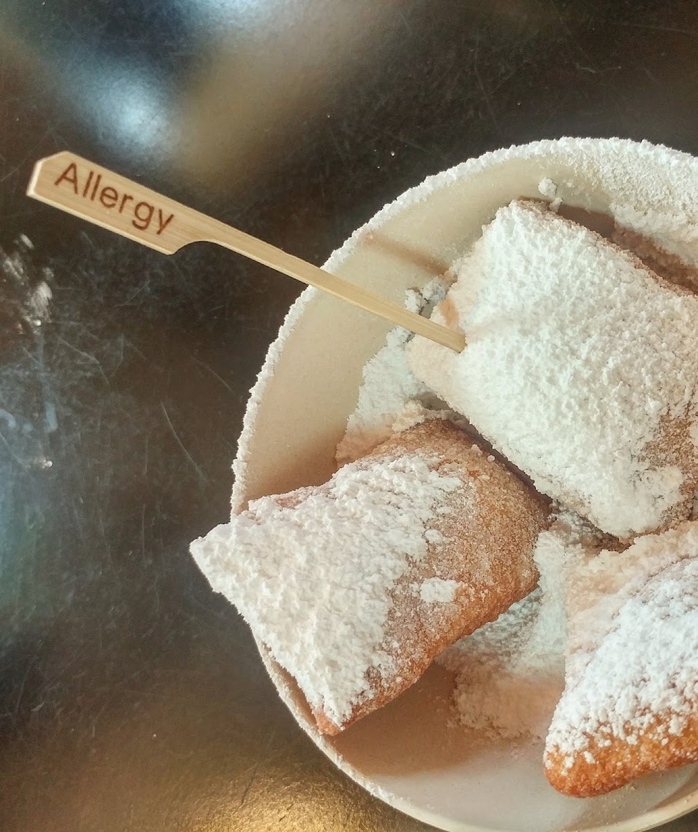 Gluten free beignets