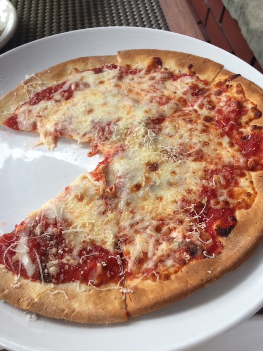 Amazing thin crust GF pizza