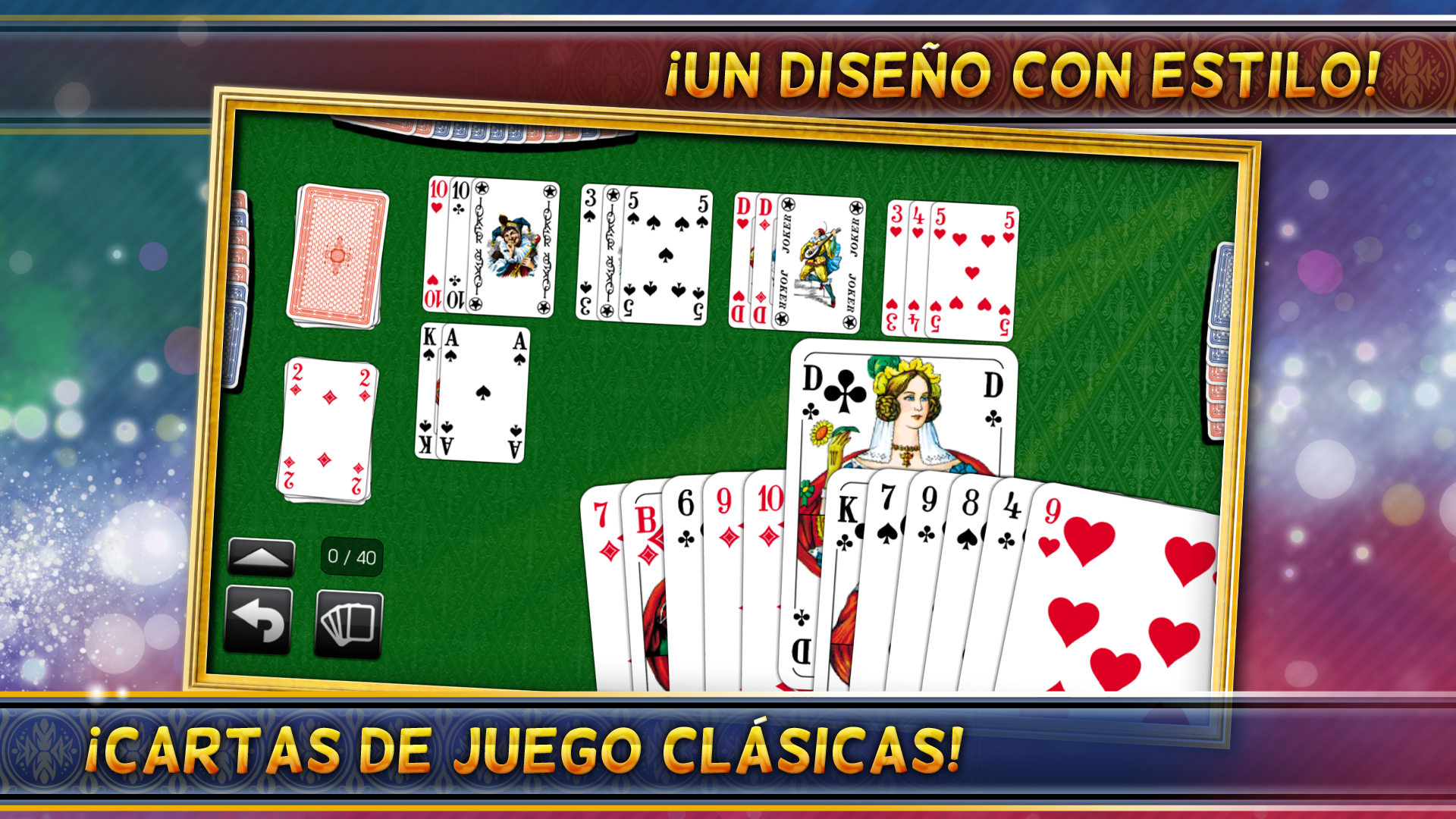 Android application Rummy - offline card game screenshort