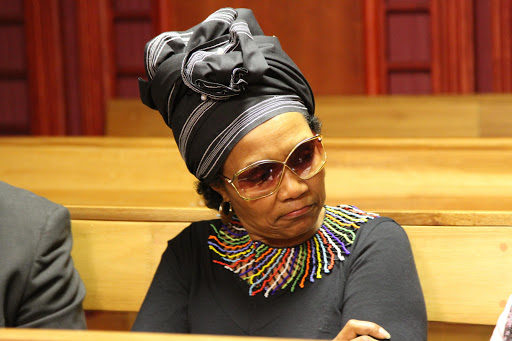 Thandi Maqubela, the widow of slain acting judge Patrick Maqubela, at the Cape Town High Court. File photo.