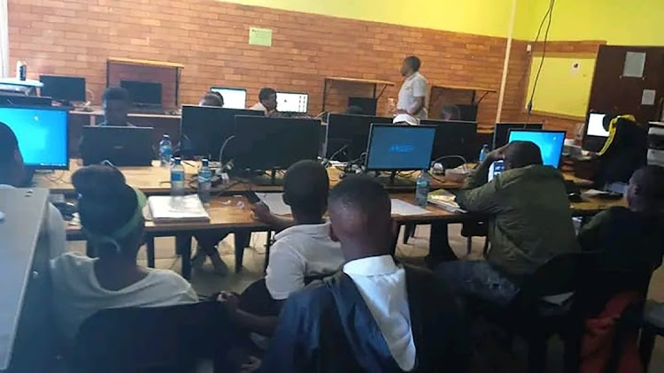 Rev. Thembelani Vazi established a mentorship hub in a Queenstown village to ensure the pupils have basic computer literacy skills.