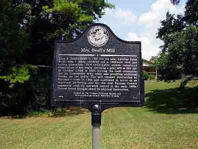 Allen A. Beall´s death in 1861 left his wife, Caroline Davis Beall, with 7 minor children and a 1500-acre corn and cotton plantation. This remarkable woman completed construction of and began...