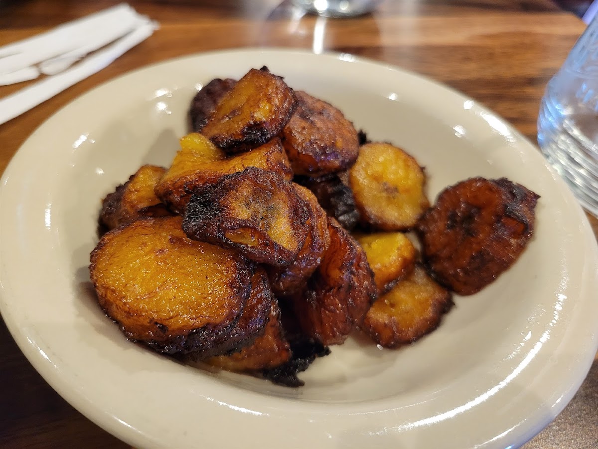 Not GF - fried sweet plantains