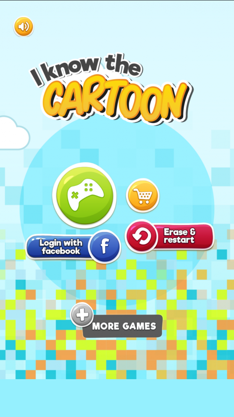 Android application I Know the Cartoon screenshort