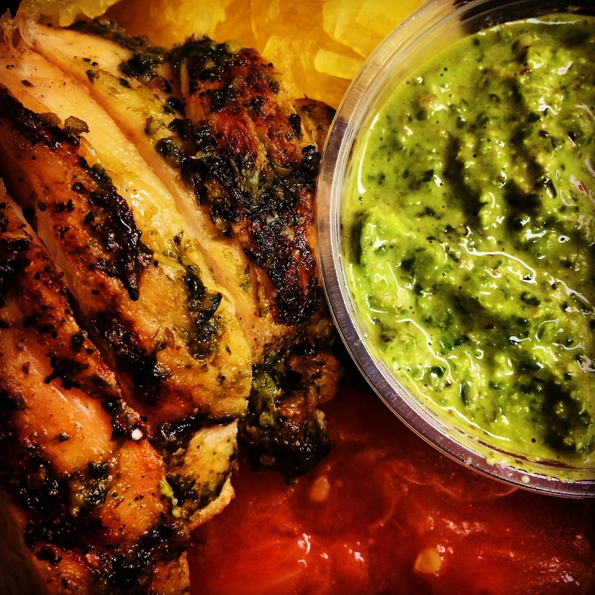 Paleo Pesto Chicken