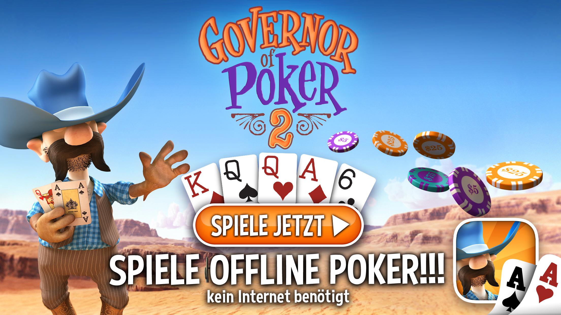 Android application Governor of Poker 2 - Offline screenshort