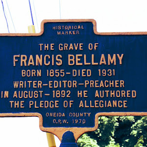 The Grave of Francis Bellamy Born 1855  --  Died 1931 Writer - Editor - Preacher In August 1892 - He authored The Pledge of AllegianceSubmitted by Alan R. Reno