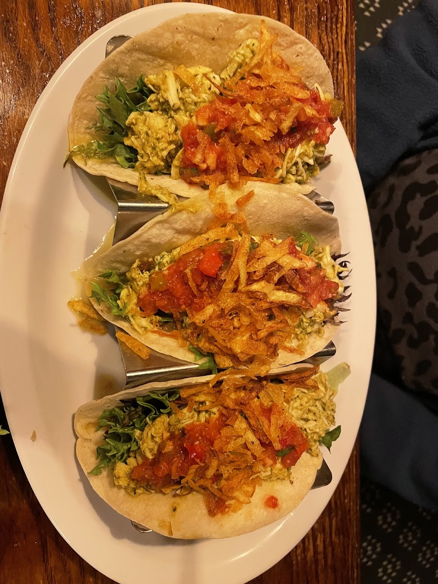 Chicken tacos