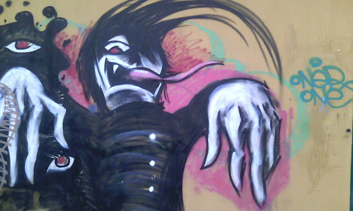 Граффити вампир