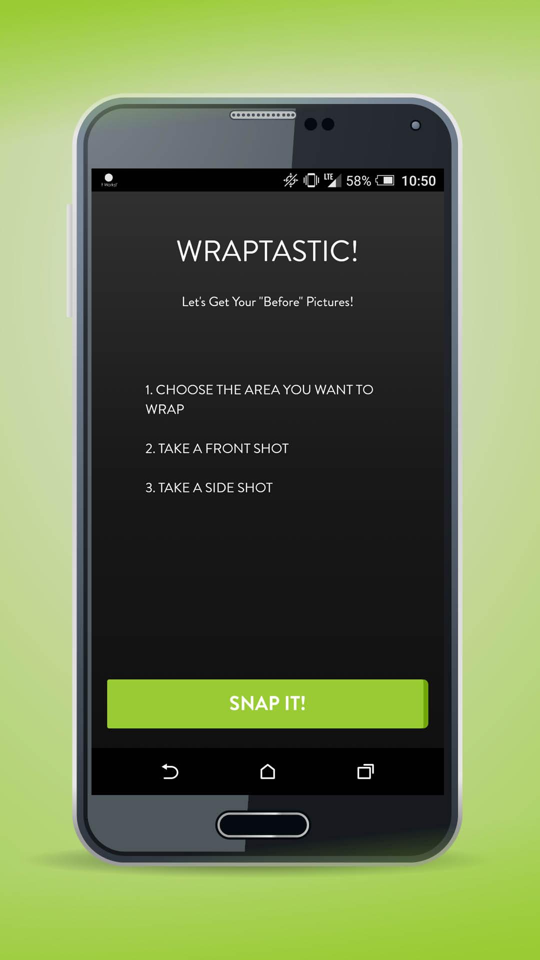 Android application It Works! Wrap App screenshort