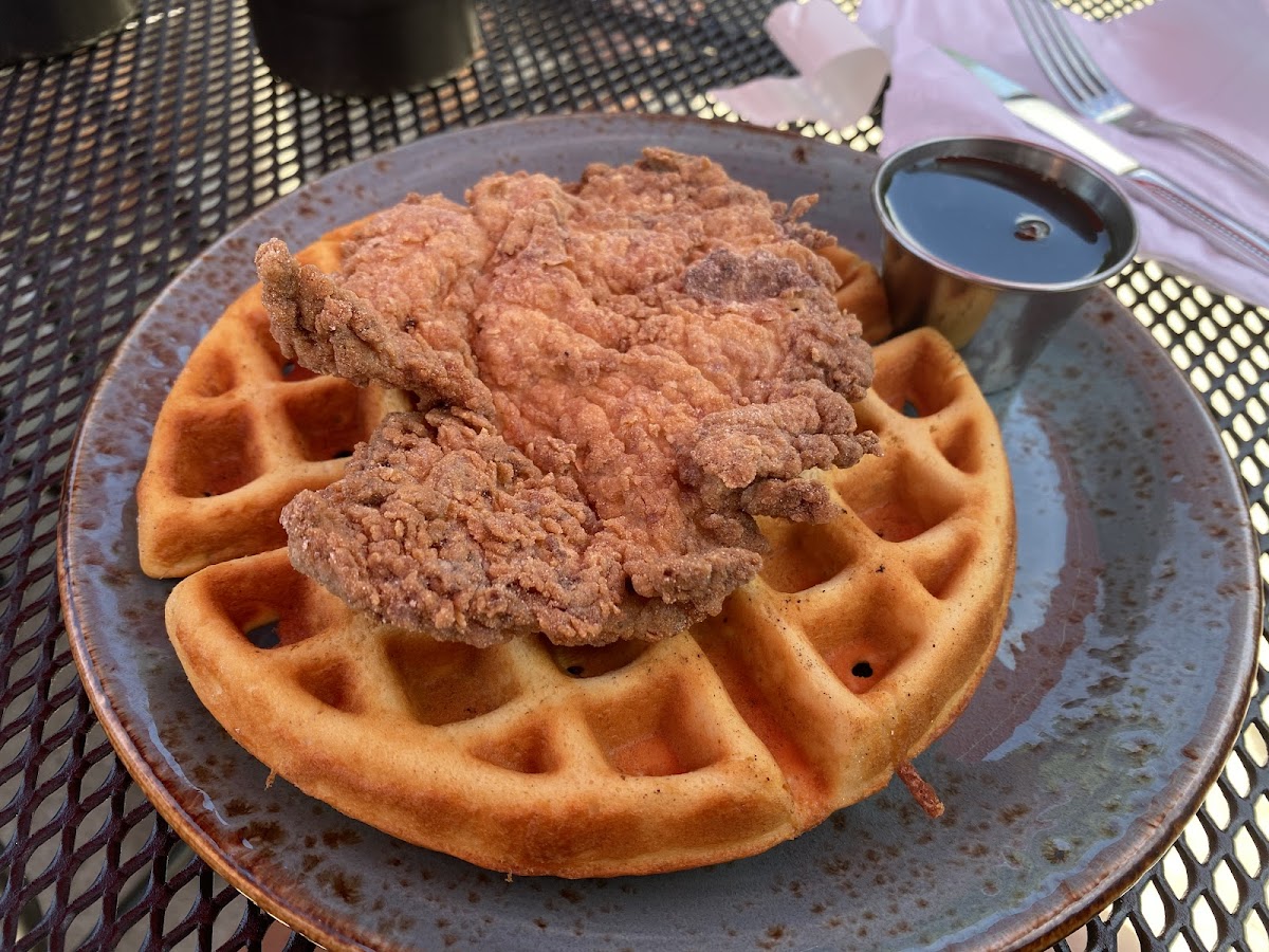 Chicken and waffle