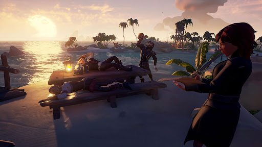 Sea of Thieves is a 2018 action-adventure game developed by Rare and published by Xbox Game Studios.