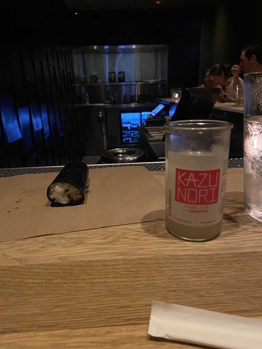 Gluten-Free at KazuNori: The Original Hand Roll Bar