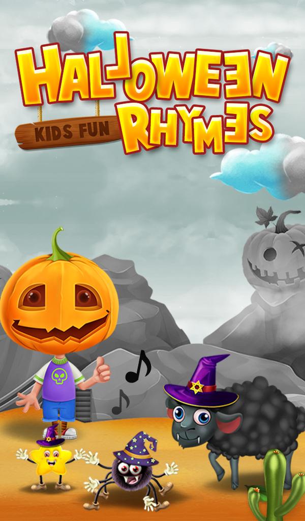 Android application Halloween Kids Fun Rhymes screenshort