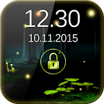 Fireflies Lock Screen Apk