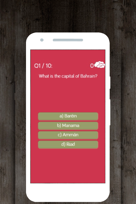 Android application Trivia Quiz Preguntados screenshort