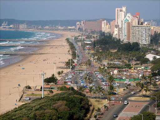 Durban beach front. File Photo