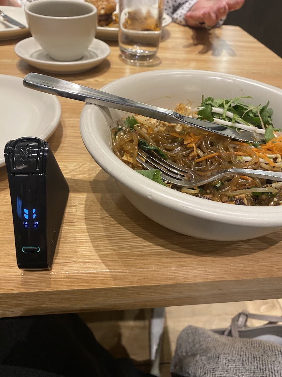 Korean Noodle Bowl with Tofu - Gluten Found