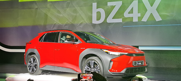 The bZ4X is Toyota's first fully electric car. Picture: DENIS DROPPA