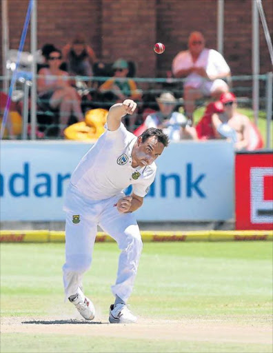 DETERMINED: South Africa’s opening bowler Kyle Abbott has played a crucial role for the Proteas in the first Test against Sri Lanka which ends today at St George’s Park, Port Elizabeth Picture : EUGENE COETZEE