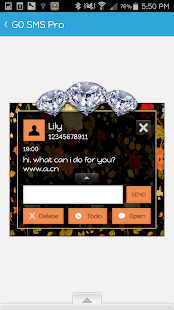 How to install Candy 6 - GO SMS THEME 1.1 unlimited apk for pc