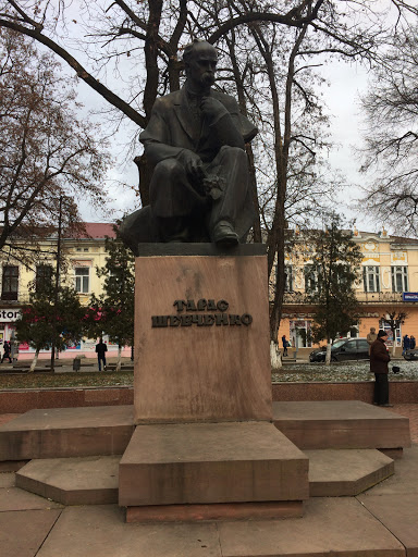 The Monument to Taras Shevchen