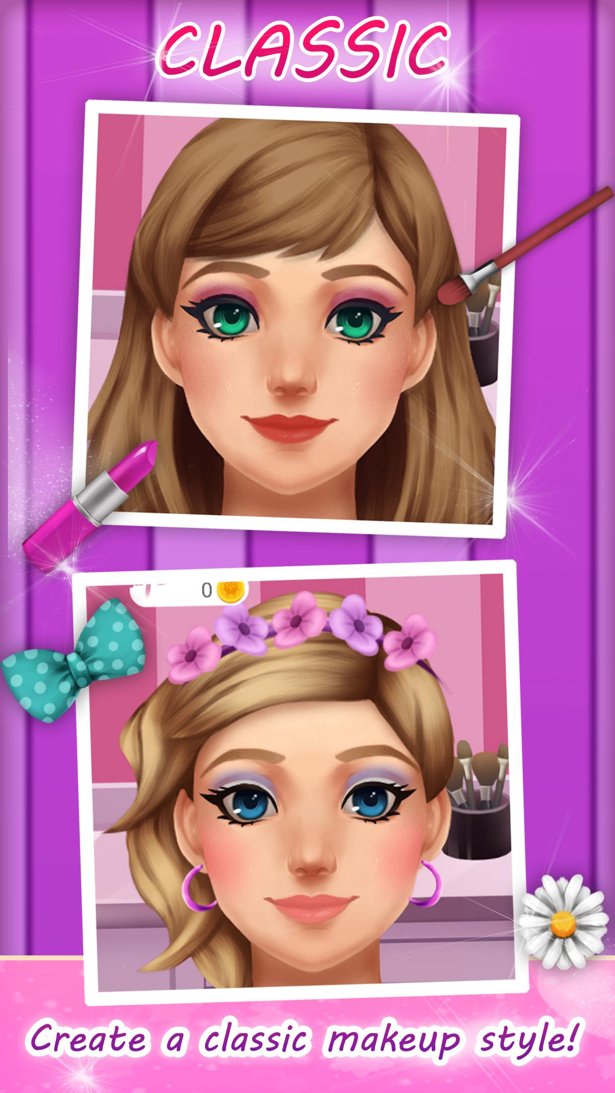 Android application Zoeys Makeup Salon &amp; Spa screenshort