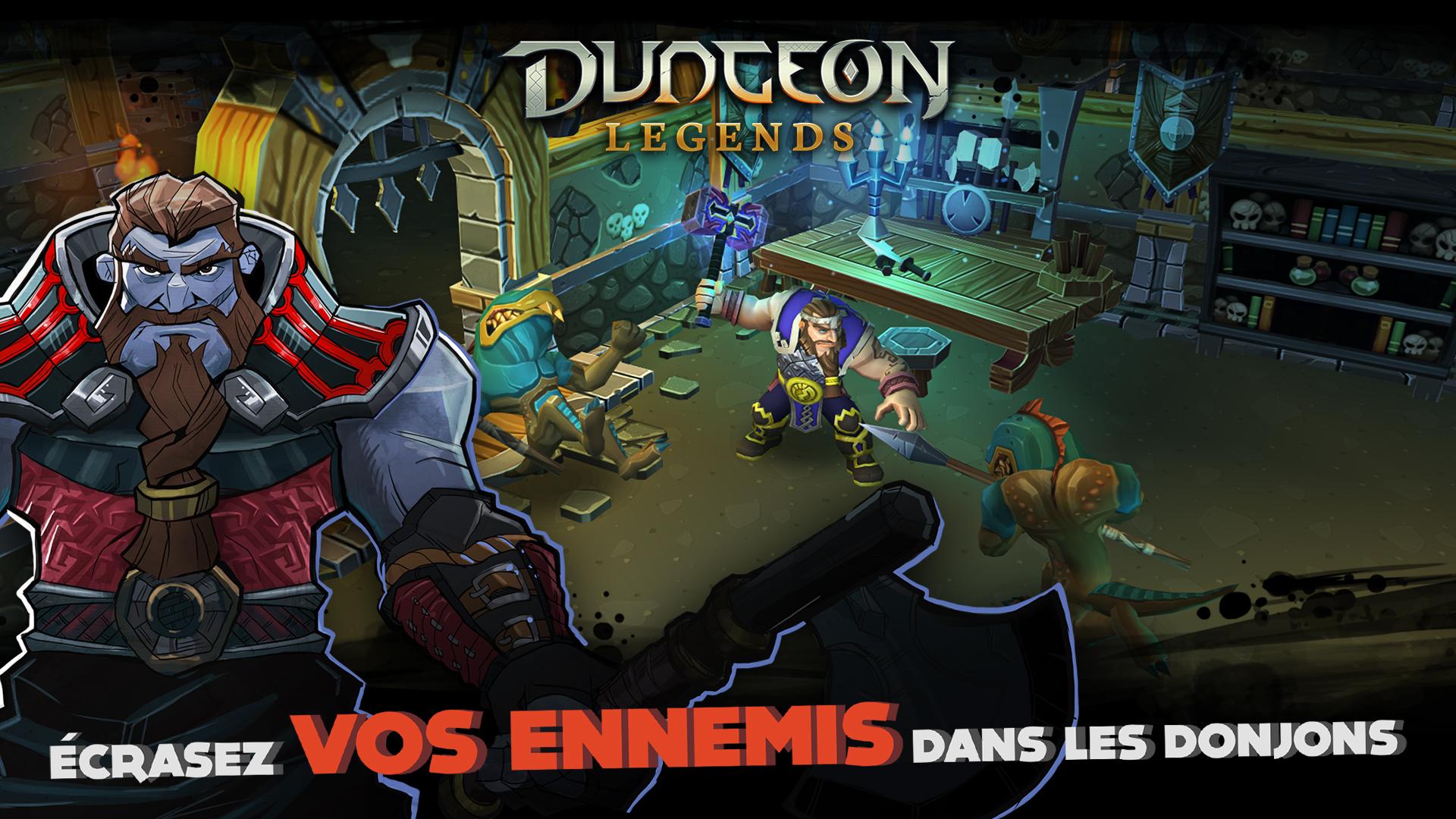 Android application Dungeon Legends - PvP Action MMO RPG Co-op Games screenshort