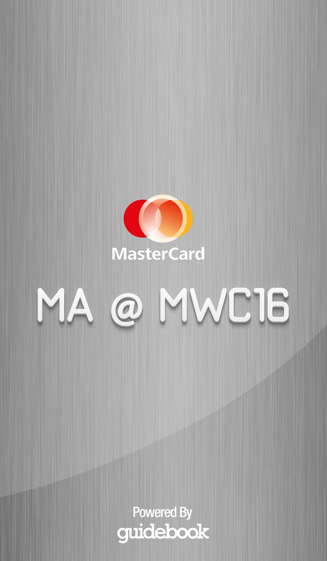 Android application MasterCard@MWC16 screenshort
