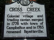 Colonial village and trading center, merged in 1778 with town of Campbelton and in 1783 renamed Fayetteville.Plaque via North Carolina Highway Historical Marker Program, and is used with their...