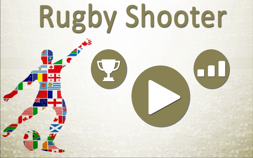 Android application Rugby Shooter screenshort