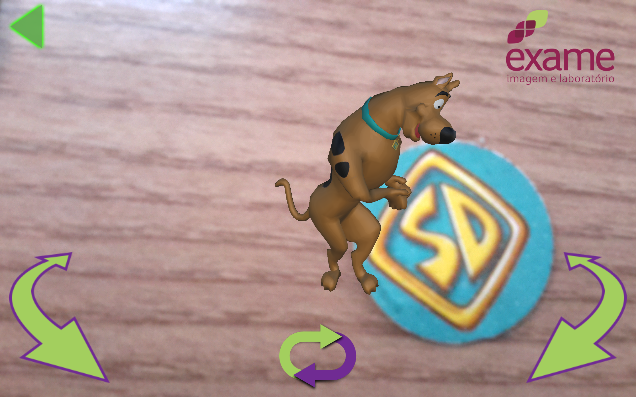 Android application Pediatria Exame - Scooby-Doo screenshort