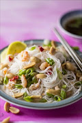 Shrimp noodle salad