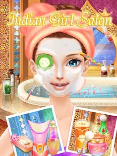   Indian Girl Salon-girls games- screenshot thumbnail   