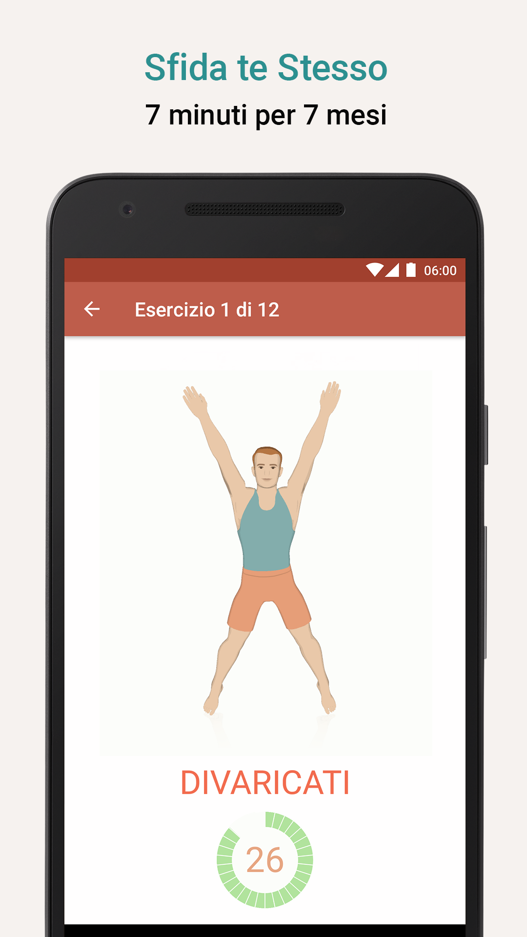Android application Seven - 7 Minute Workout screenshort