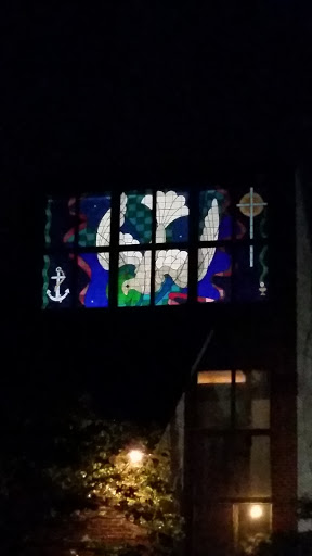 Dove Stained Glass
