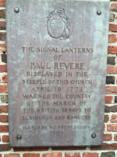 Signal Lanterns of Paul Revere
