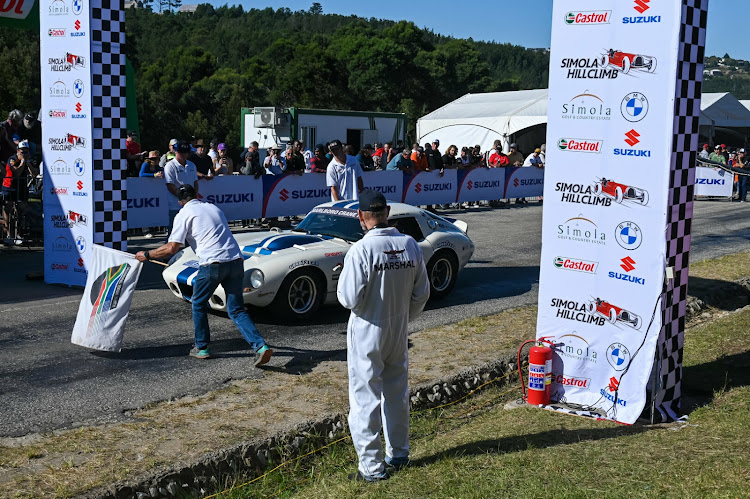 James Temple will again tame the hill in his 1965 Shelby Daytona Coupé.