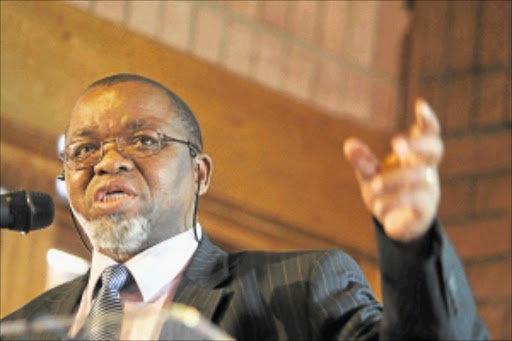 ANC secretary-general Gwede Mantashe. PHOTO: MABUTI KALI