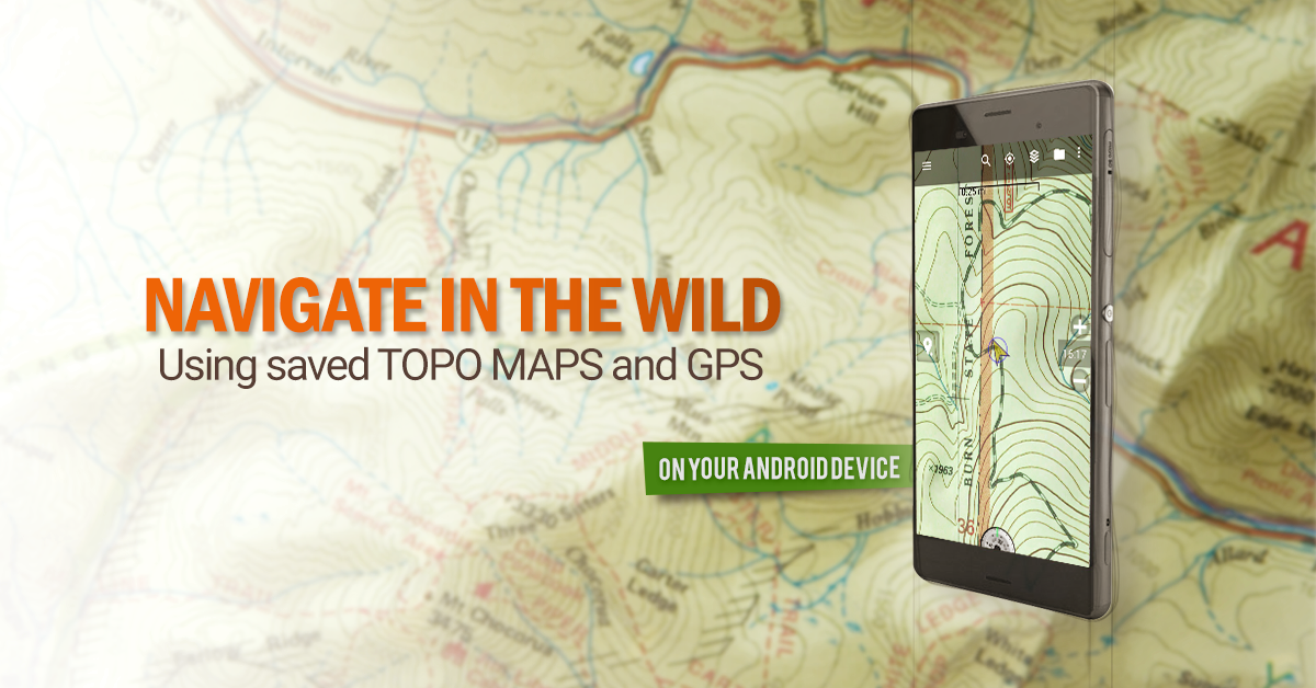 Android application BackCountry Nav Topo Maps GPS - DEMO screenshort
