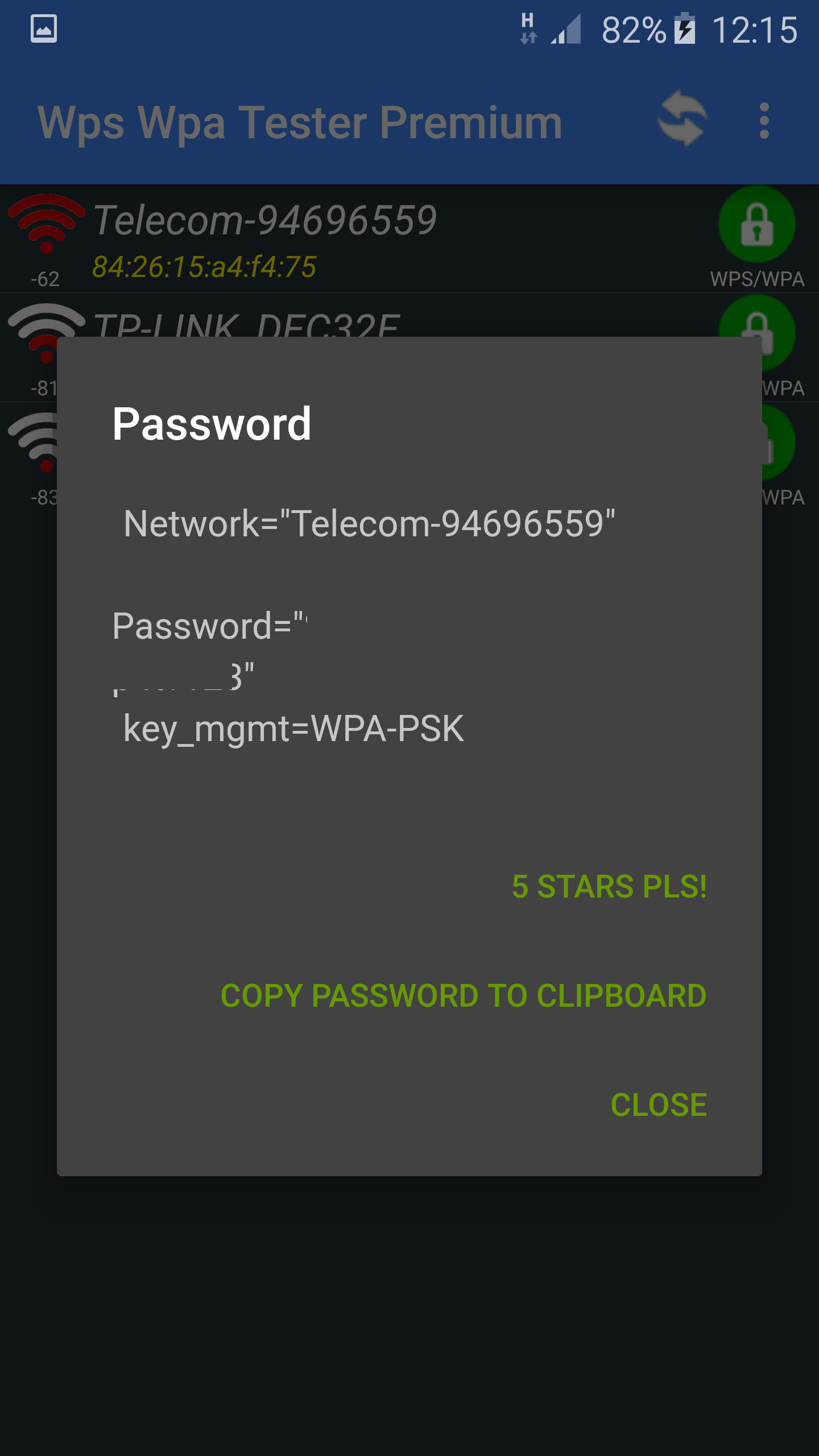 Android application Wps Wpa Tester Premium screenshort