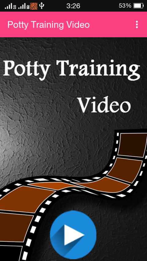 Android application Potty Training Video screenshort