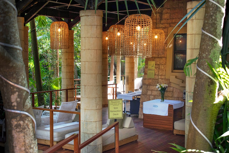 Enjoy some down time at Zimbali Lodge's Mangwanani Spa with your loved one.