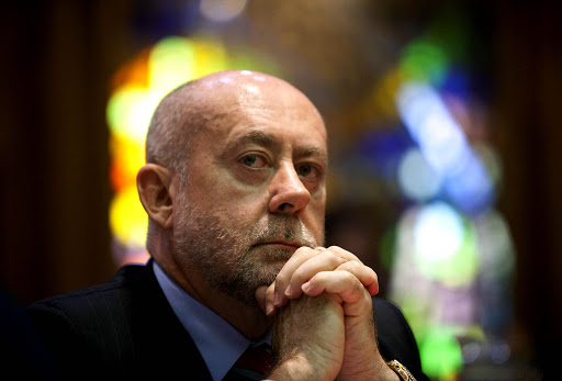 Cardiologist Wouter Basson appears before the Health Professions Council of SA on Monday, 26 March 2012 in Pretoria where he is facing charges of unprofessional and unethical conduct. Picture: SAPA stringer