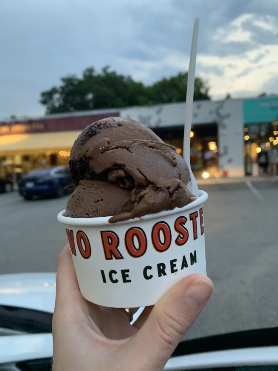 Gluten-Free Ice Cream at Two Roosters Ice Cream