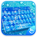 ダウンロード Ice Water Droplets Keyboard Theme をインストールする 最新 APK ダウンローダ