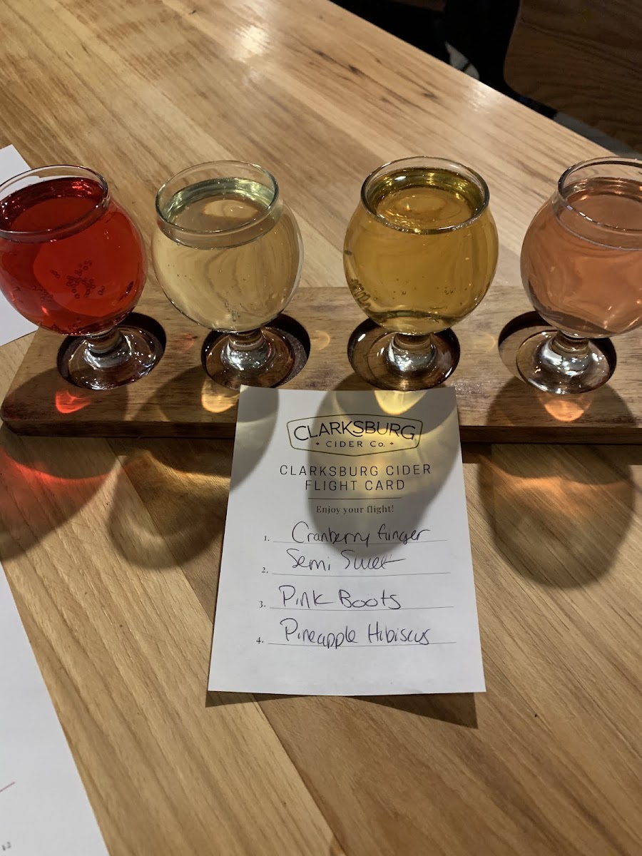 Flight of cider