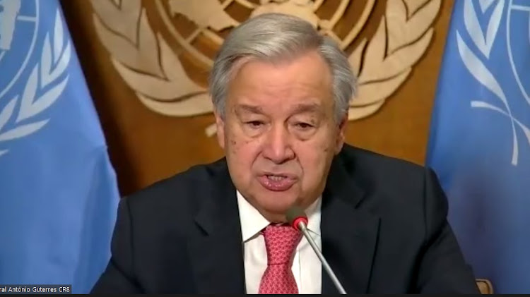 United Nation’s Secretary General Antonio Guterres.