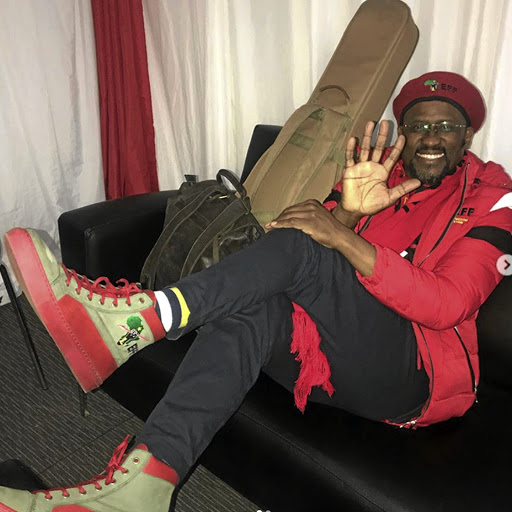 Afro-pop singer Ringo Madlingozi is happy to mix music with politics, via his affiliation to the EFF.