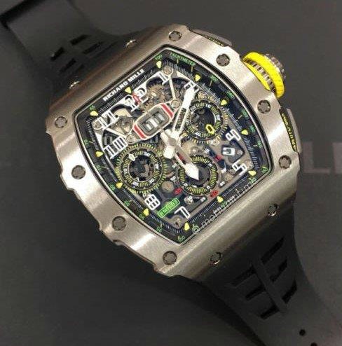 A Richard Mille watch worth R2.9m, like the one pictured, was stolen in the heist at the weekend.